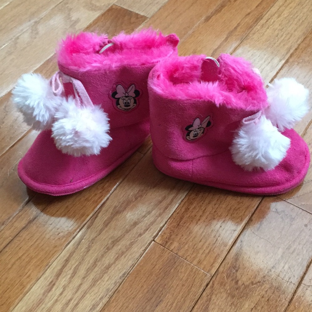 Never been worn toddler Minnie Mouse boots